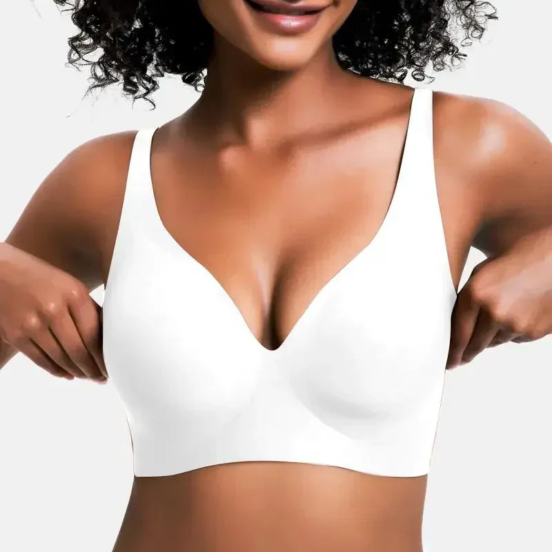 LUX -  Wireless Seamless Push-Up Bra – Deep V Lift
